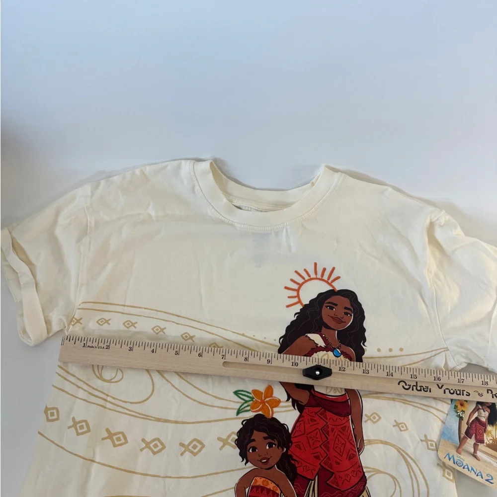 NWT‎ Disney Moana 2 Simea Short Sleeve T-Shirt Kids 13/14